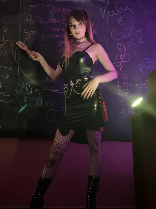 You’re going to obey - or learn your lesson the hard way.