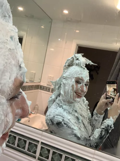 16 foam pies! What fun :))