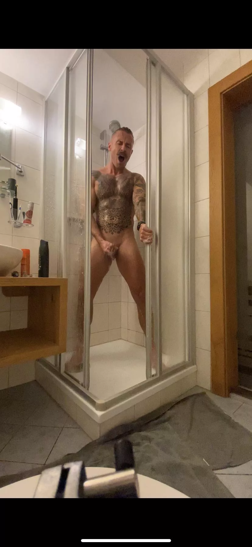 A very successful shower