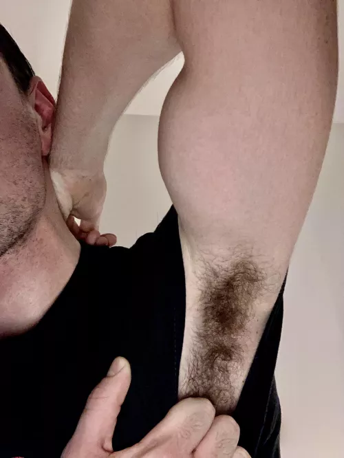 After the gym: a sweaty surprise under my sleeves [21]