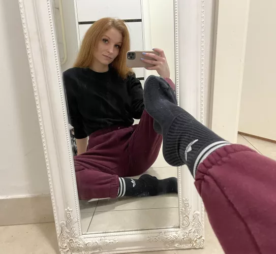 aren’t adidas socks just the cutest?