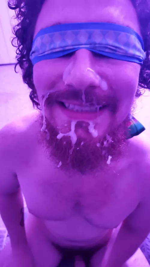 Being blindfolded really heightens my dick sucking senses.