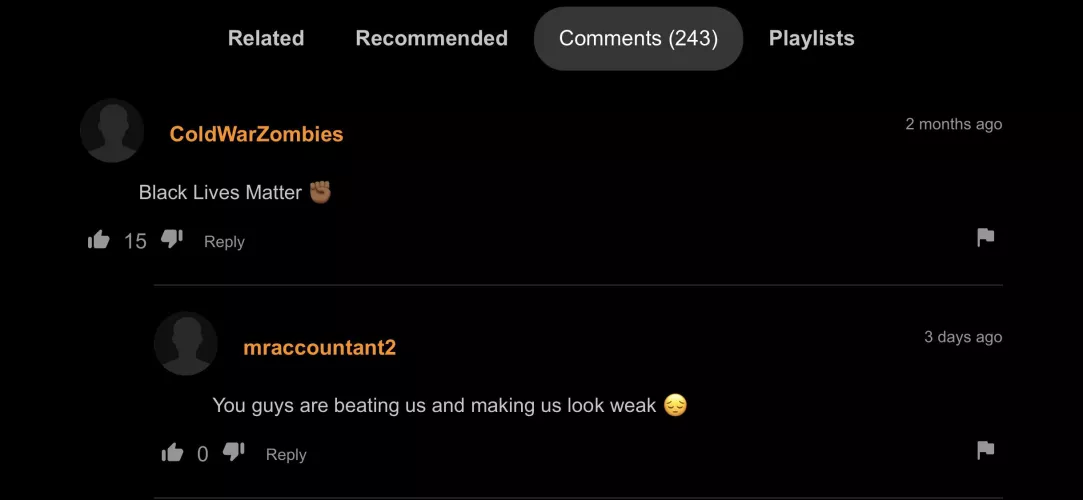 Black lives do matter!