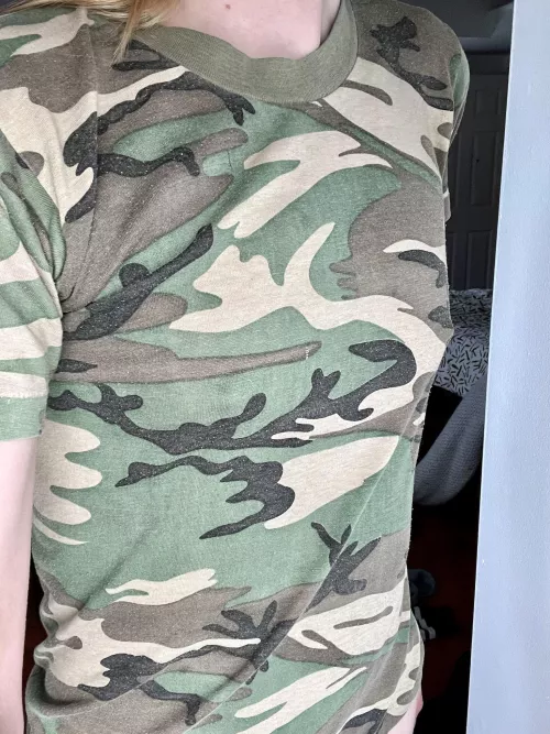 Can you see my small perkies even in camo