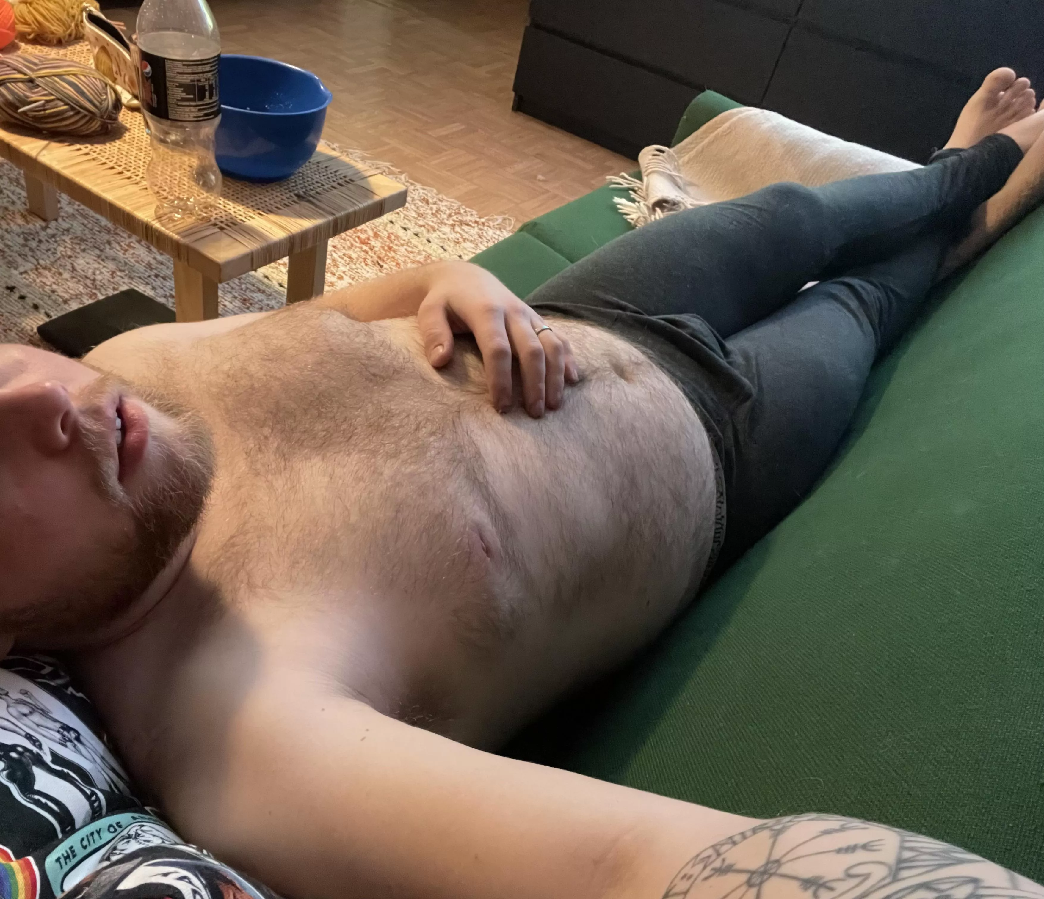 Chilling in longjhons