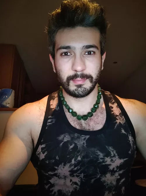 Chilling out at home