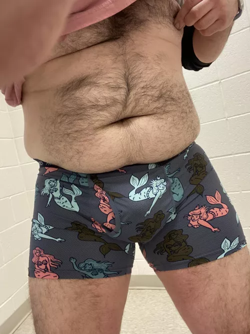 Do you hear the siren’s song? (Aka my bulge looks fantastic in these underwear 😈