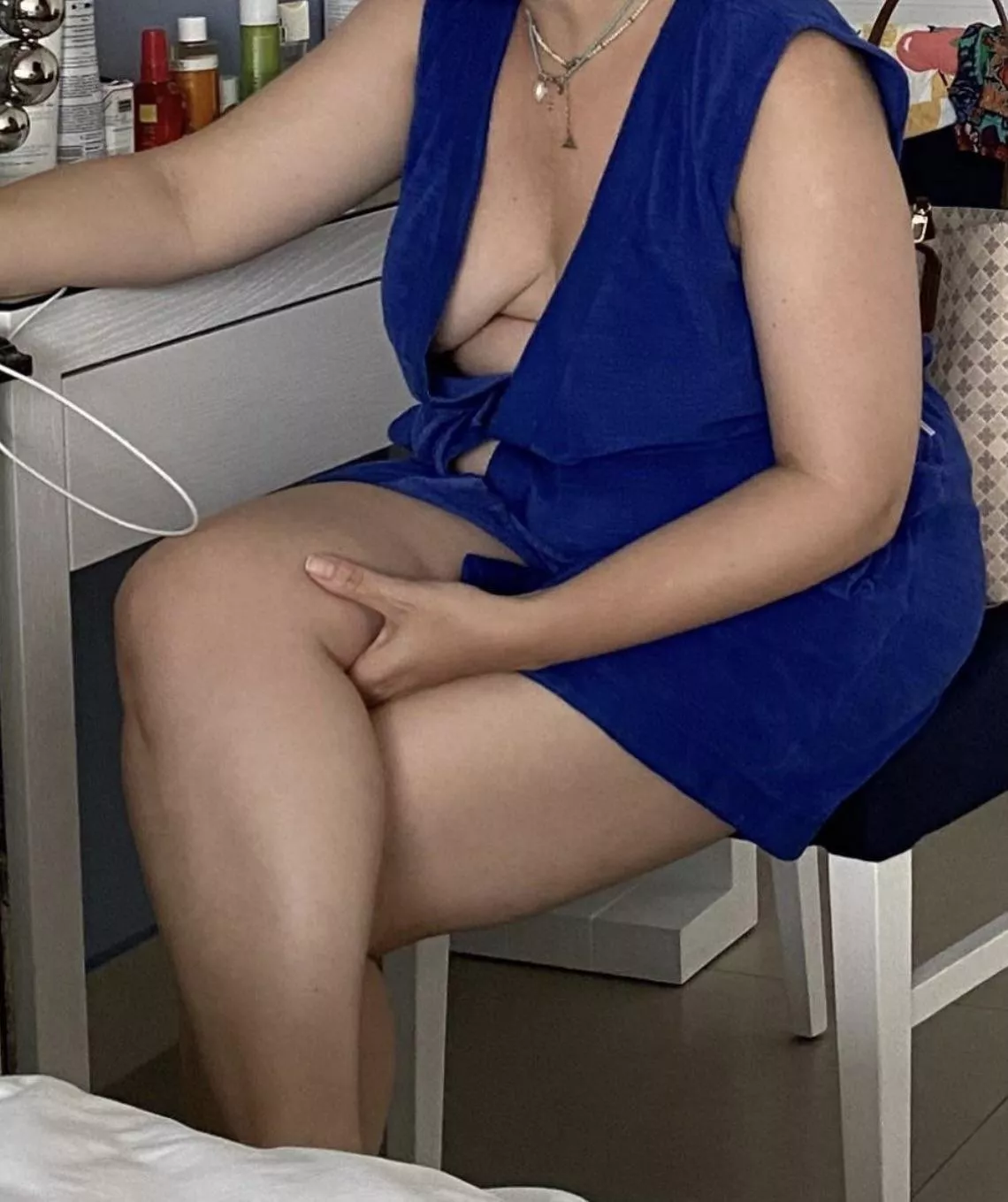 F[43] Didn’t cover much. No wonder men were looking.