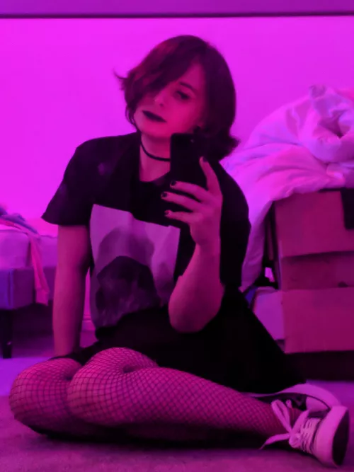 Feeling goth-lite 🕷 what do you think?