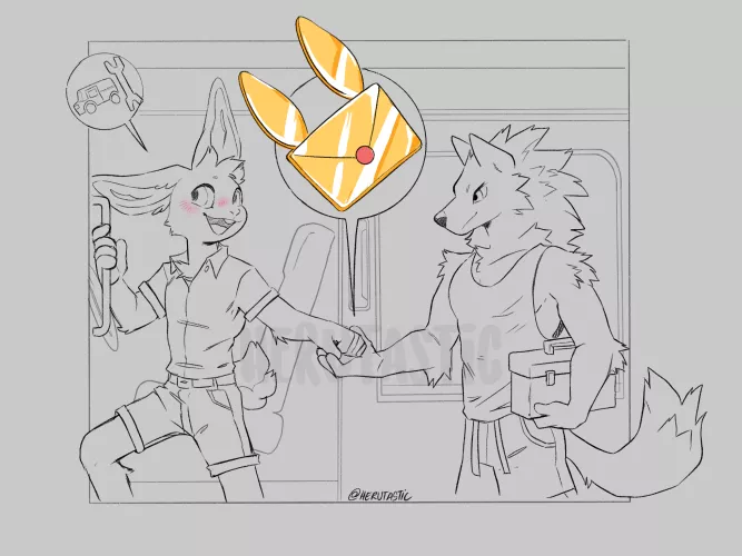 For your trouble (@herutastic)