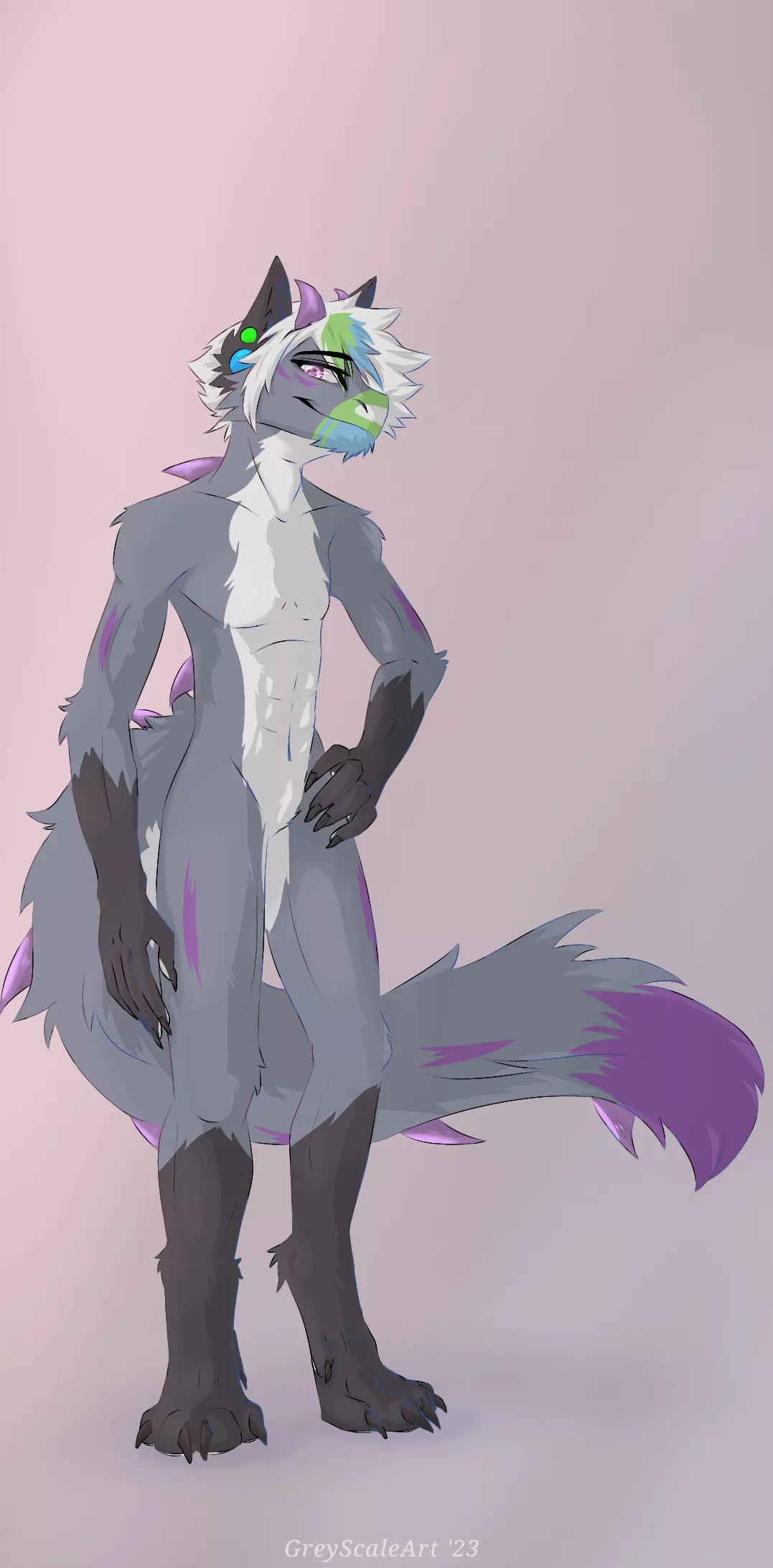 He is now lockscreen worthy! This is a digitalized version of the redraw I did a few days ago! Hope you guys like it!