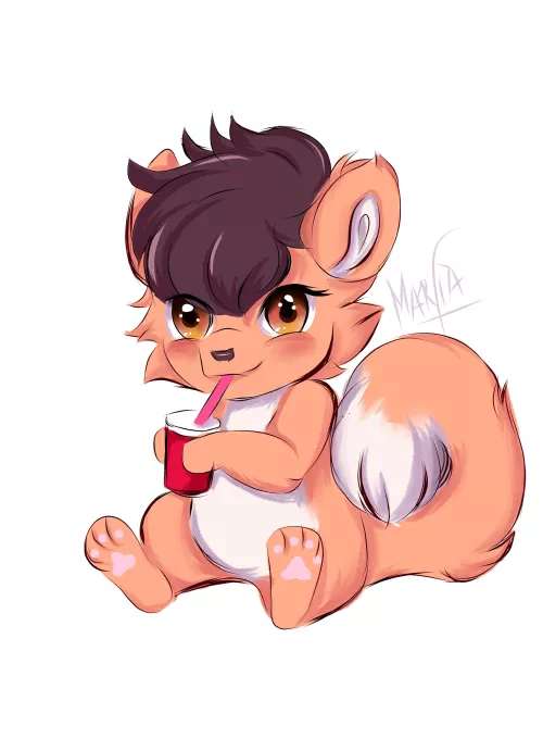 Hii my chibi commission are open 35$ (art by me)