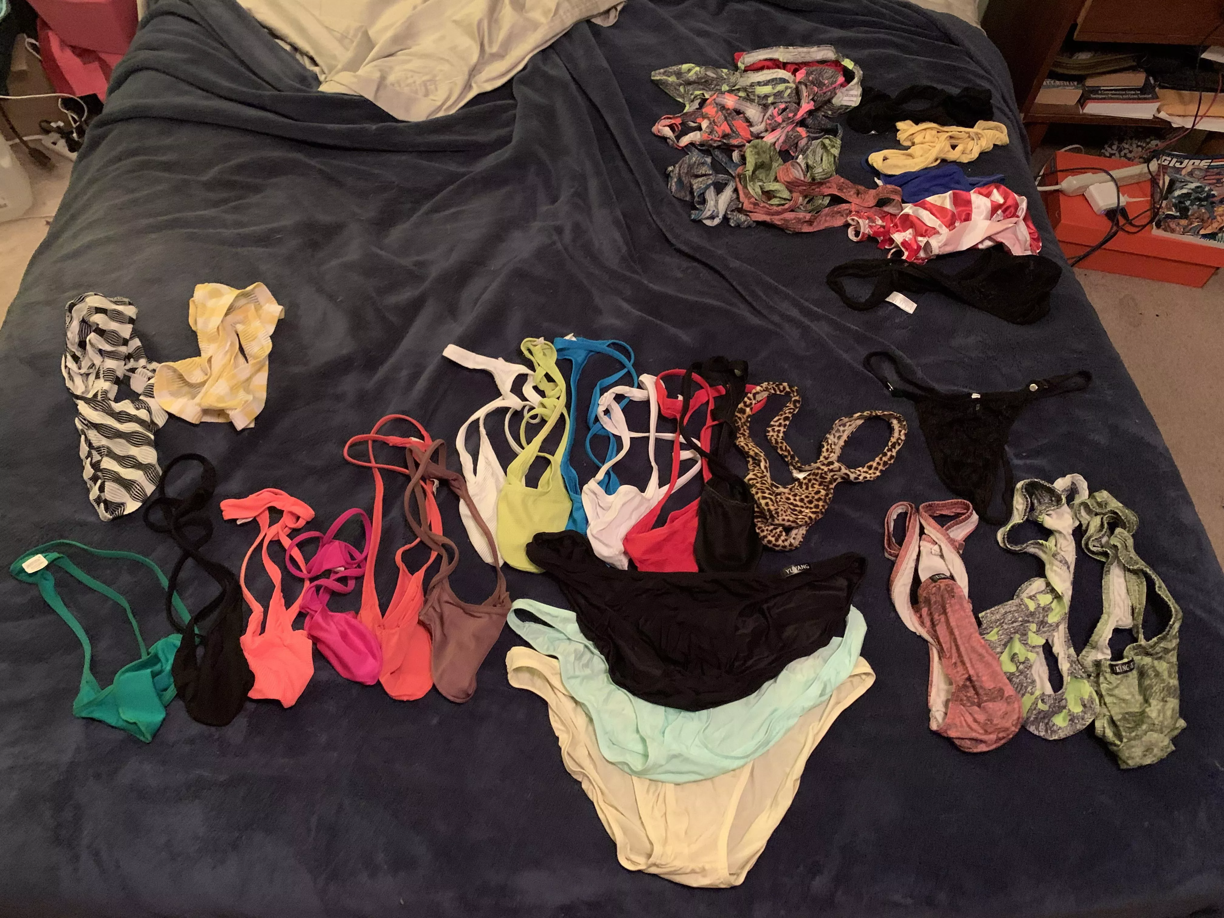 Hmmm, which ones to wear today??