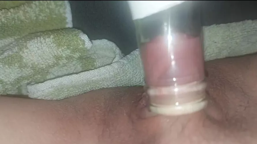 Homemade clit pump