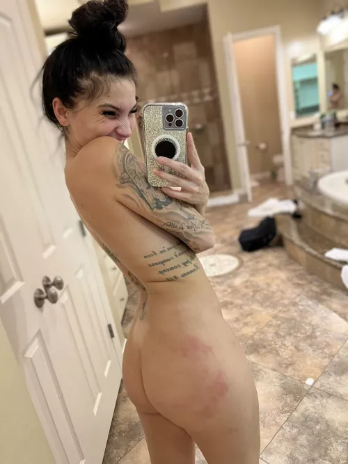 I [F] Got a Spanking For The First Time!