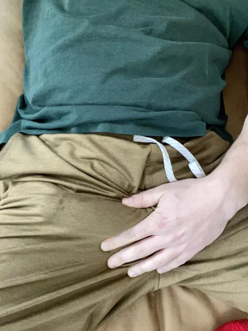 I love my bulge in these shorts