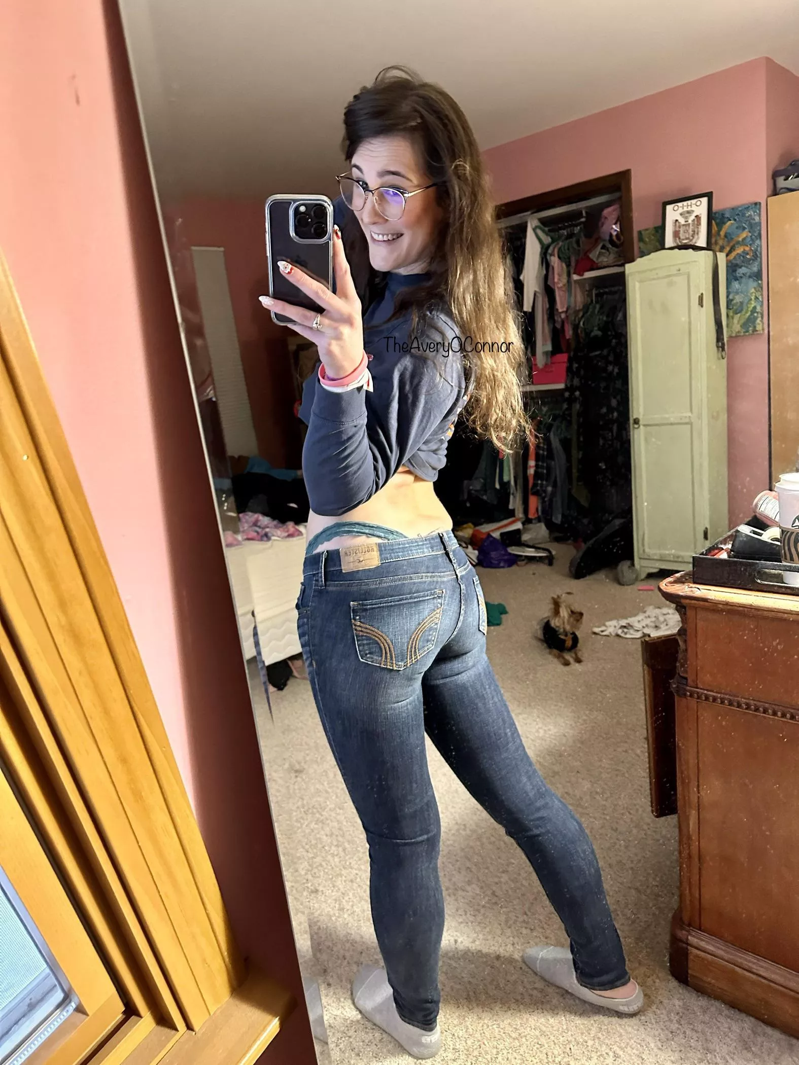 I might be clothed, but there’s still a little surprise for you