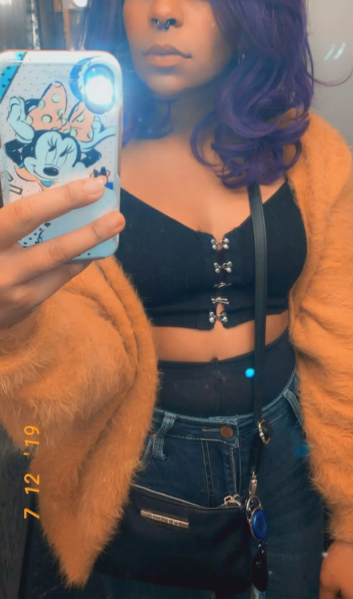 I miss my purple hair 💕