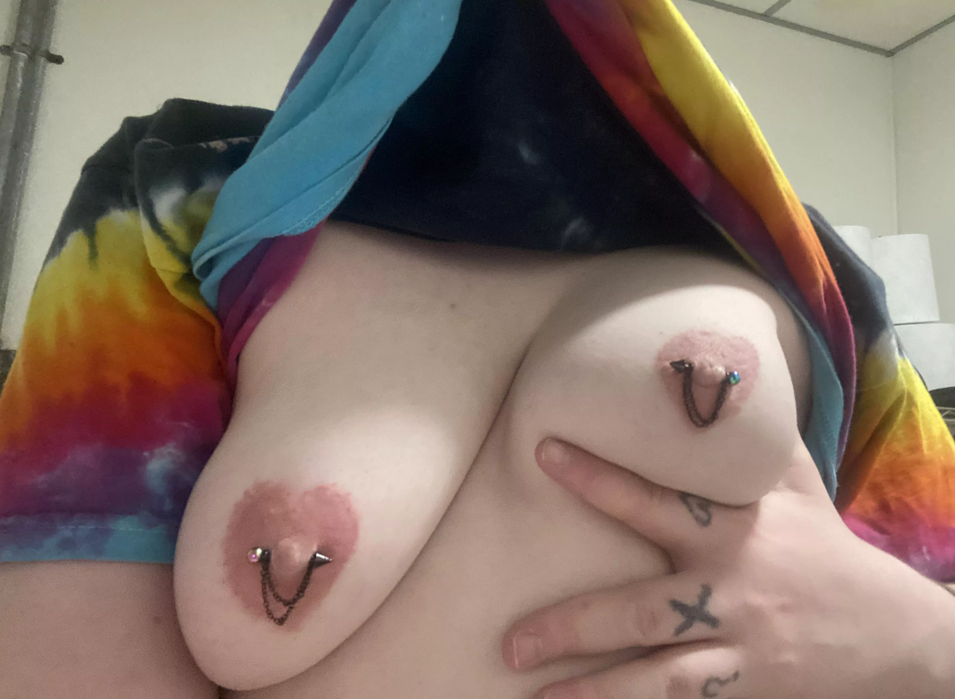 I took this in the work bathroom