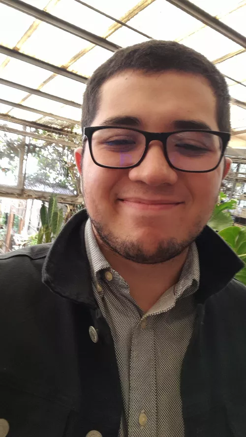 I went to this small beautiful place in my city and wanted to take a selfie with it. I didn't realize until later that I took a picture of me and not more of the place lol