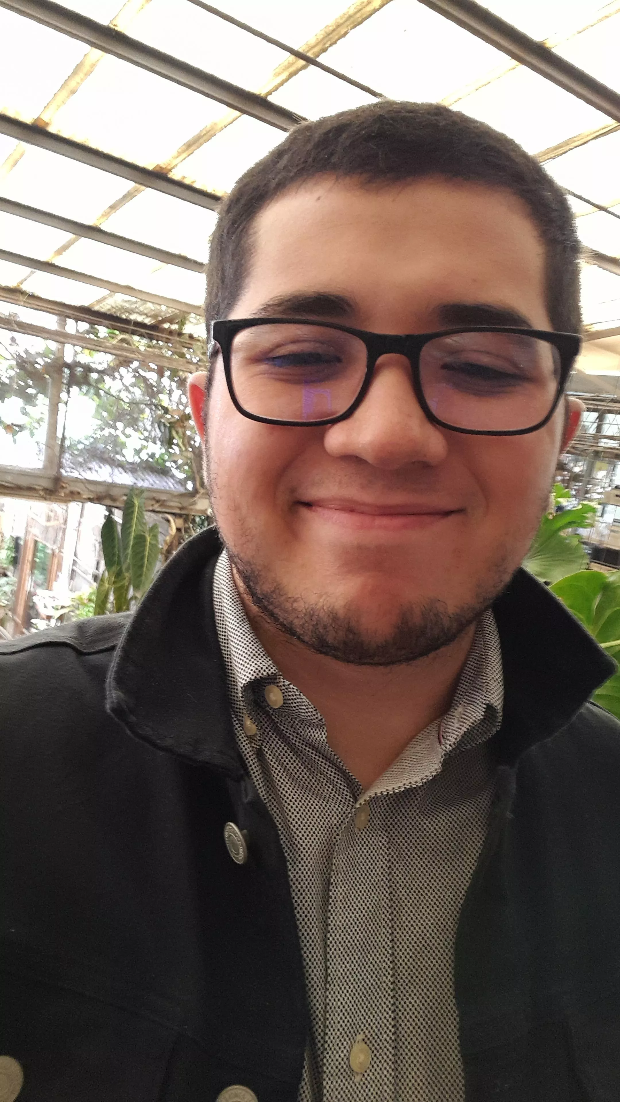 I went to this small beautiful place in my city and wanted to take a selfie with it. I didn't realize until later that I took a picture of me and not more of the place lol