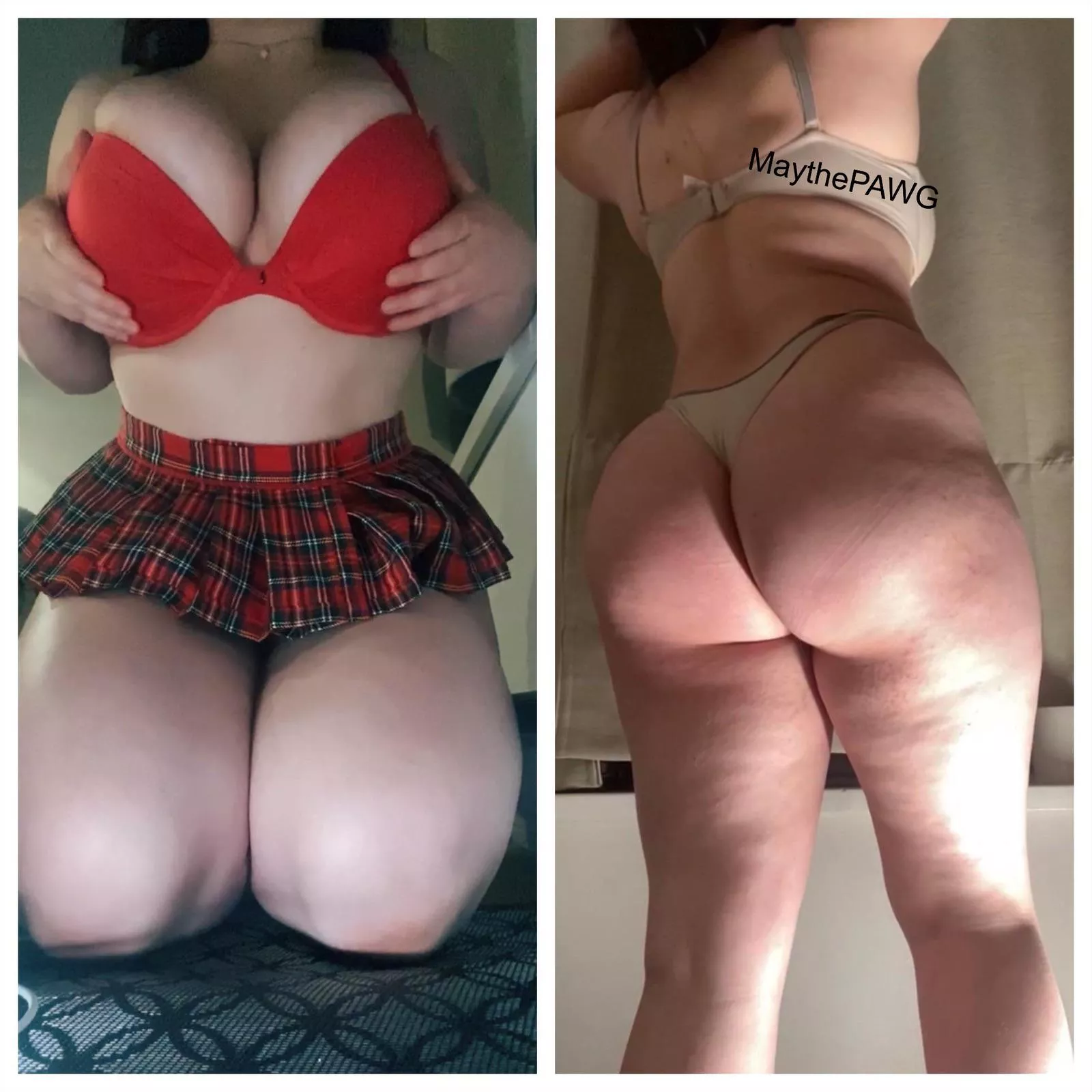 If we fuck you have no option but to creampie me