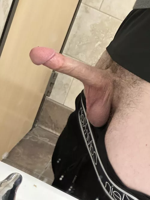 If you saw this cock in the gym locker room what would you do?