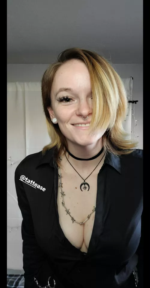 if you're good, I'll let you suffocate in my tits