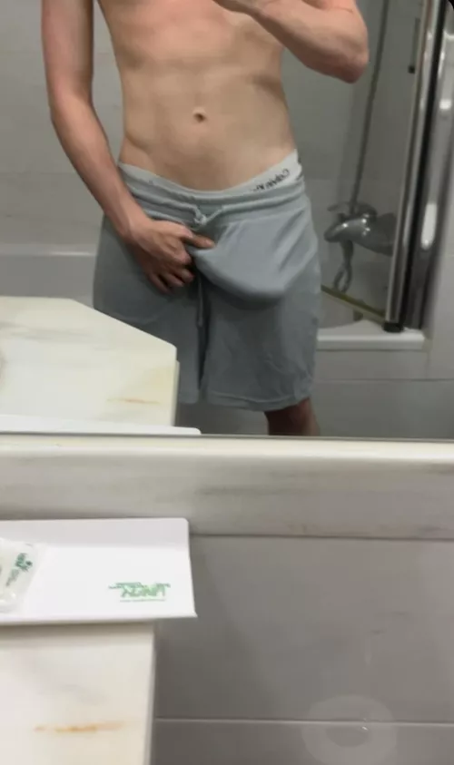 Impossible to hide in these shorts