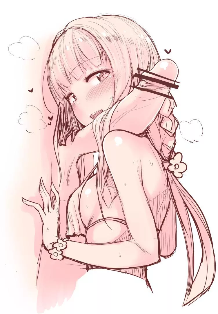 In absolute love with his dick (Kagami Uekusa) [Madoka Magica: Tamaki Iroha]