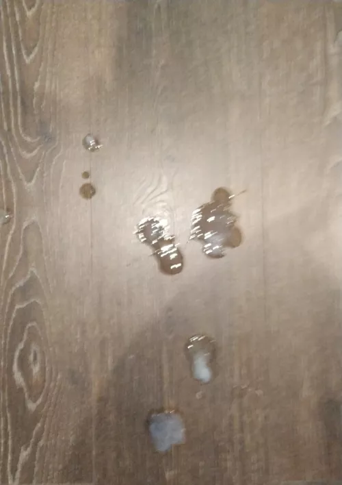 It's a pity this ends up on the floor and not on your face.