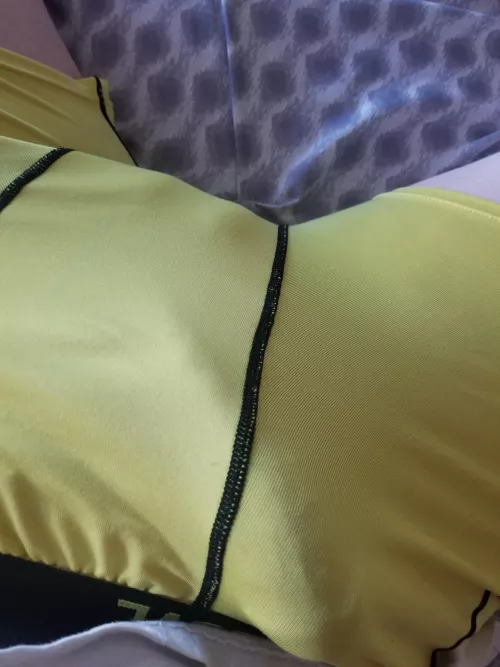 it's trying to flex and bust out...