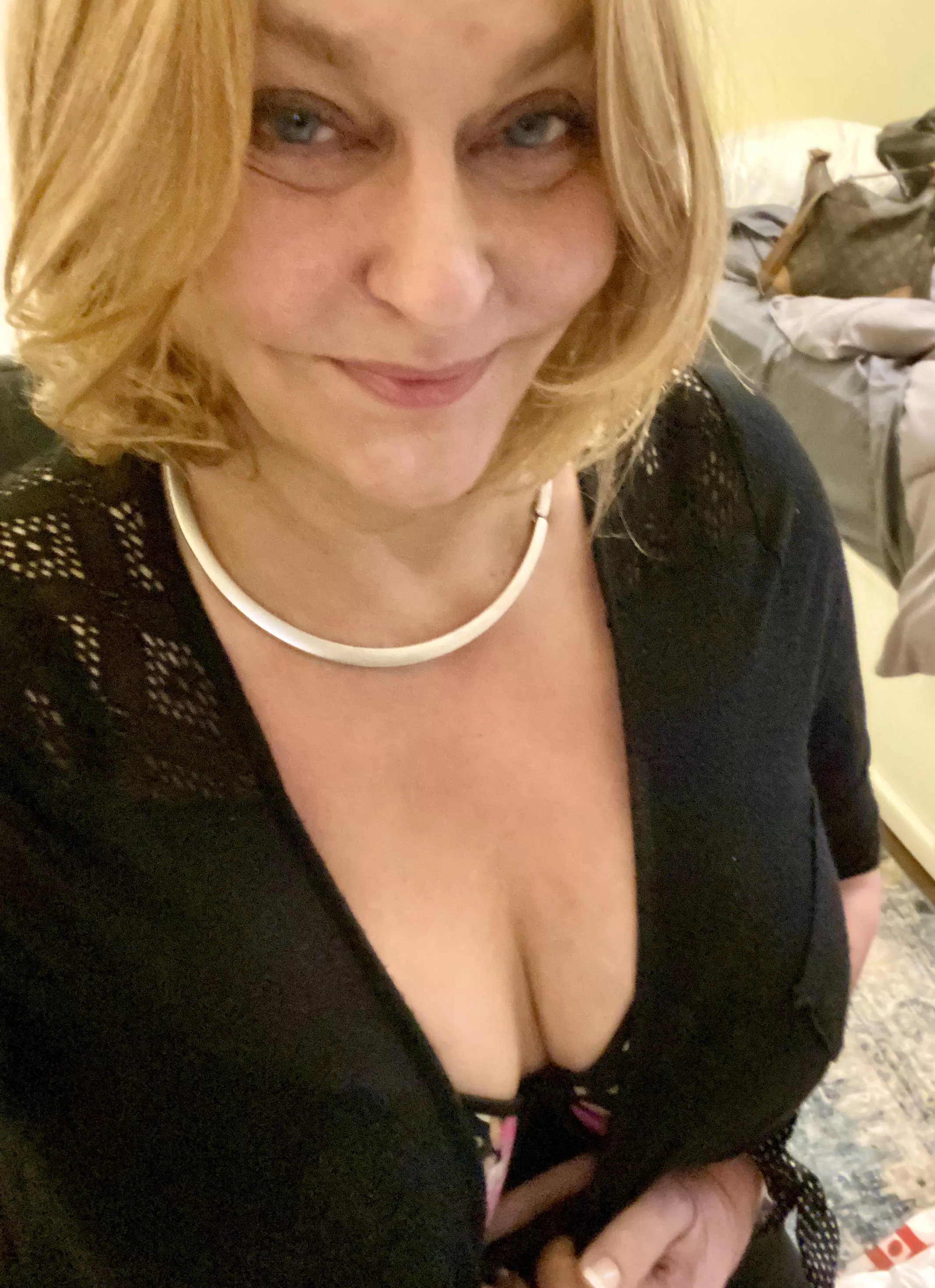 Just a peek down my shirt!