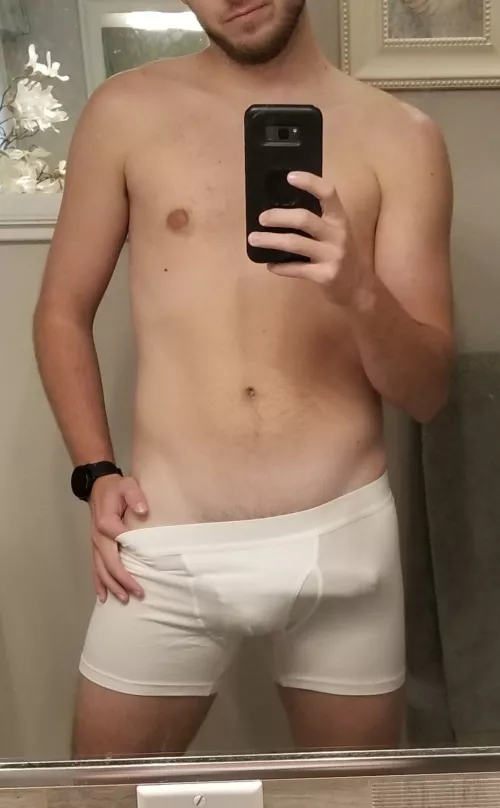 Just feeling like showing off.