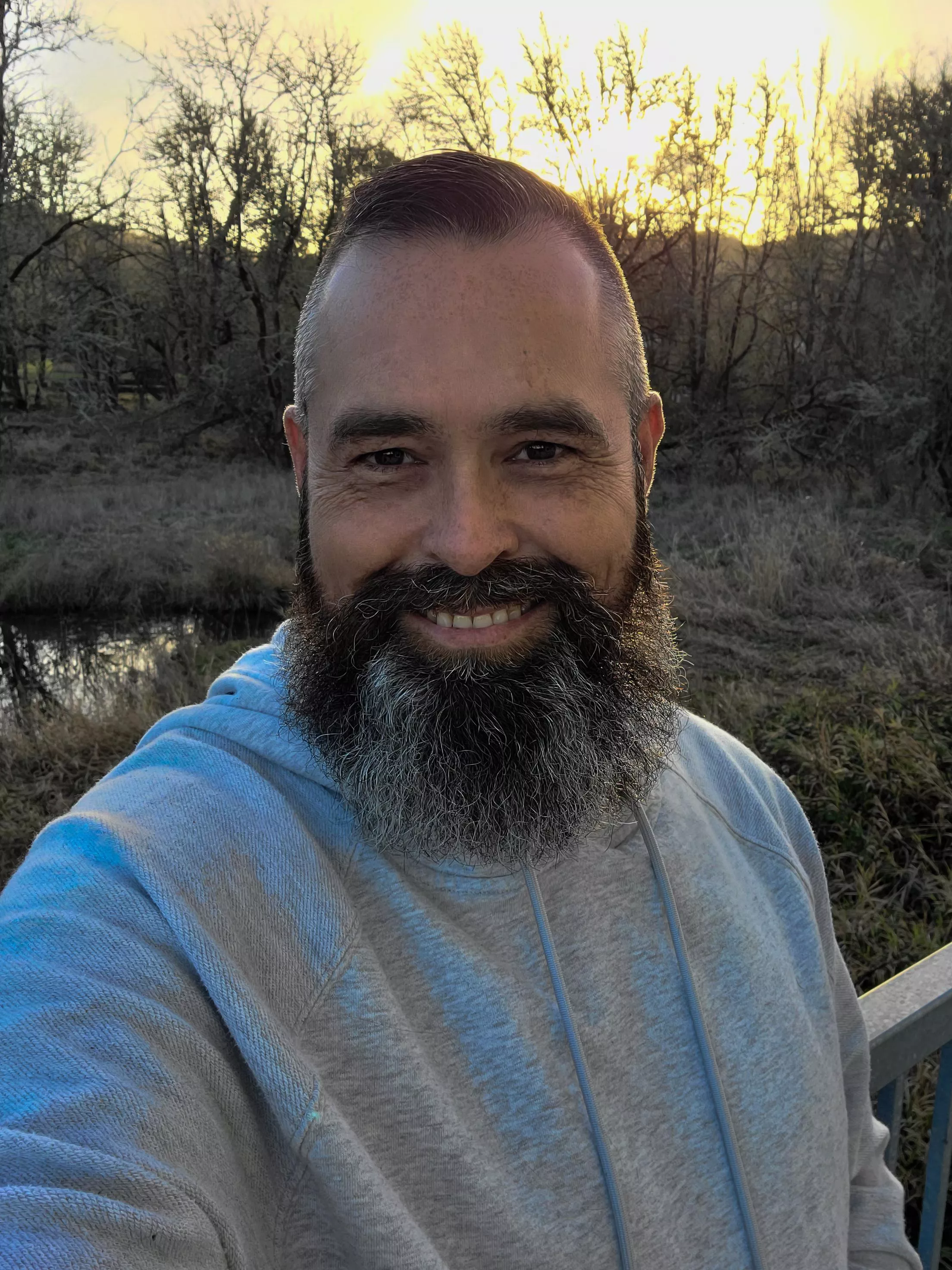 Look, in the woods there.... careful it sneaks up on ya.