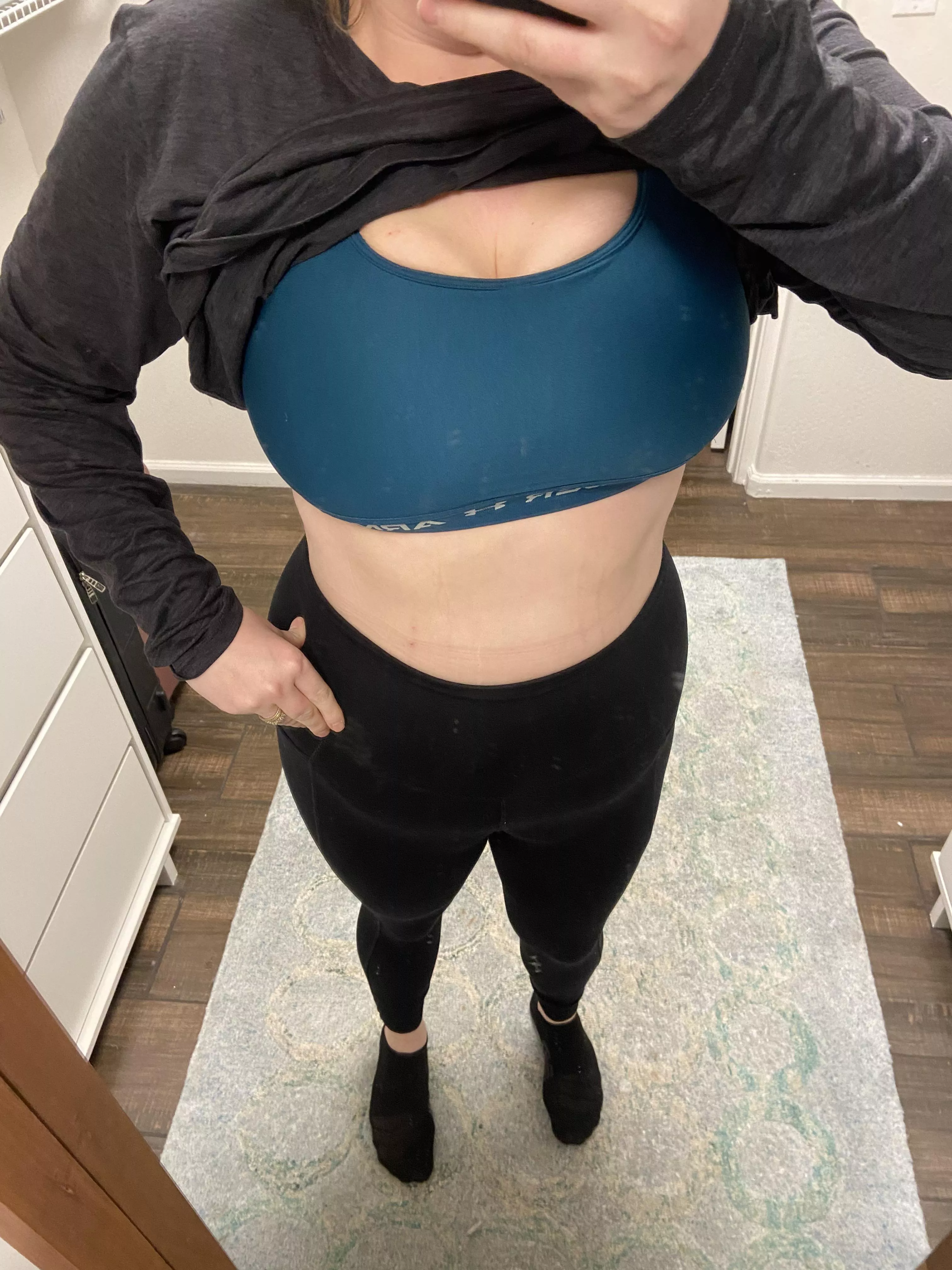 Meet you at the gym for workout #2 of the day