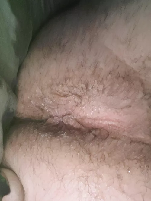 my hairy ass hole