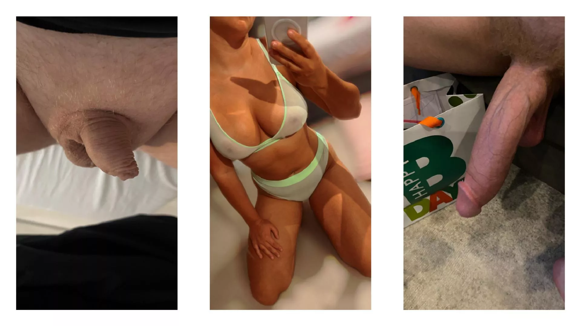 My tiny BF trying to compete with an alpha. Let’s say there is a difference.