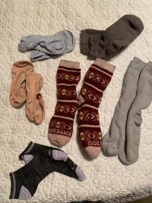NEW (used and dirty) socks available!!!