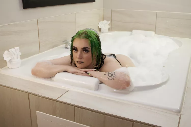 Nothing like a nice bubble bath