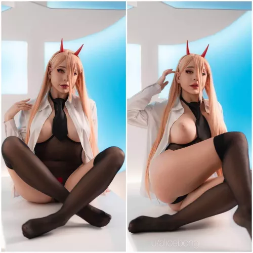 Power from Chainsaw man by Alice Bong