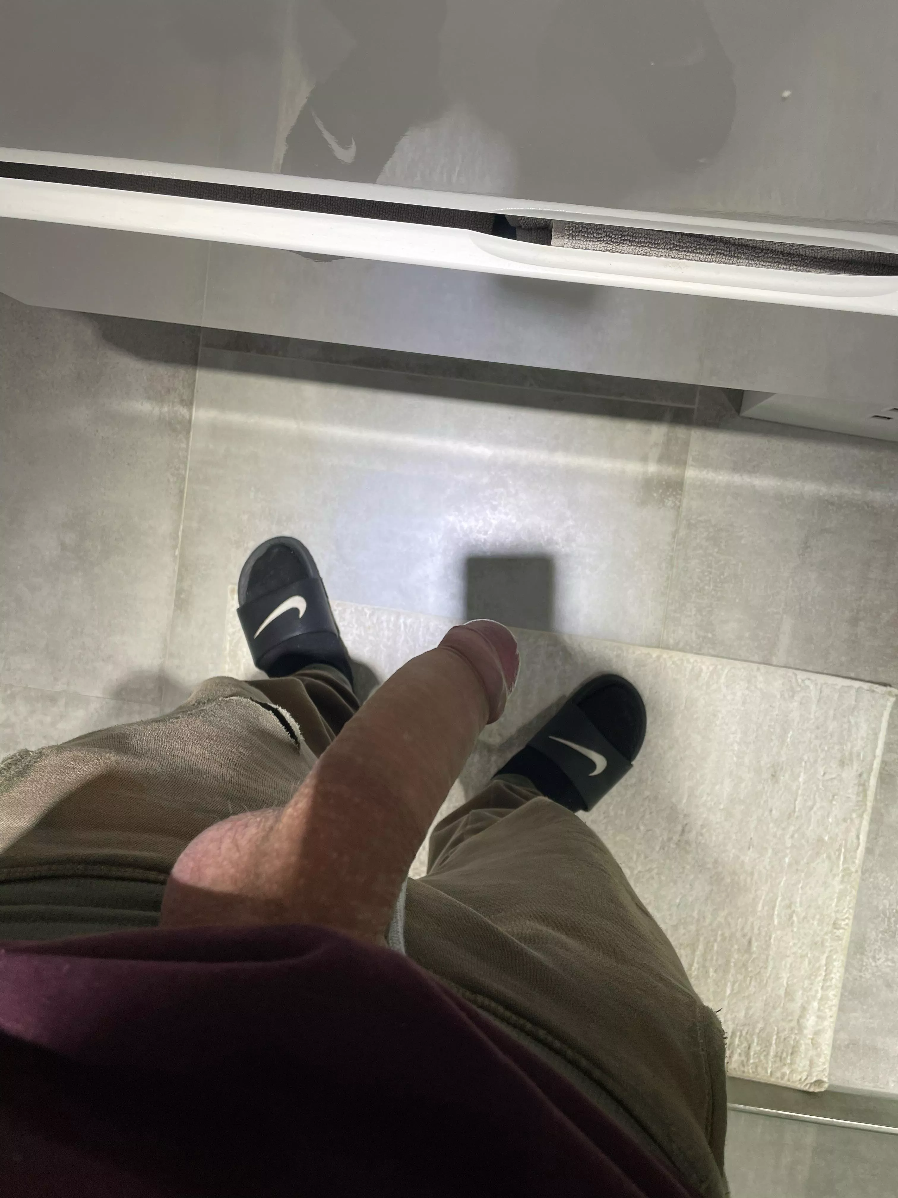 Semi hard. Like for rock hard