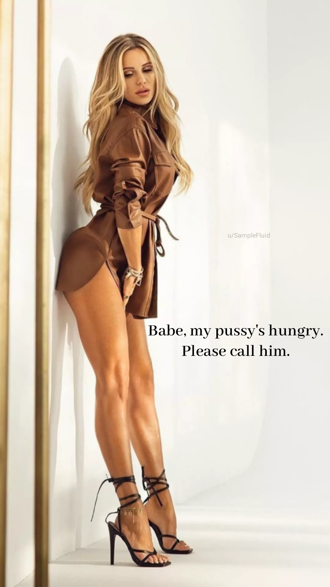 She may love you, but her pussy loves him.