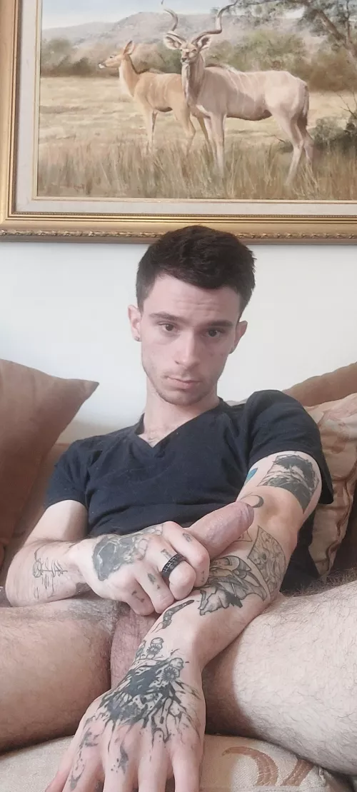 shirt on, bottoms off