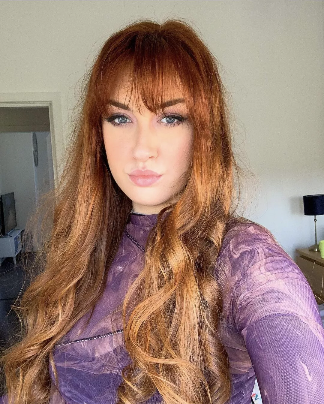 Stunning eyes on this redhead 😍