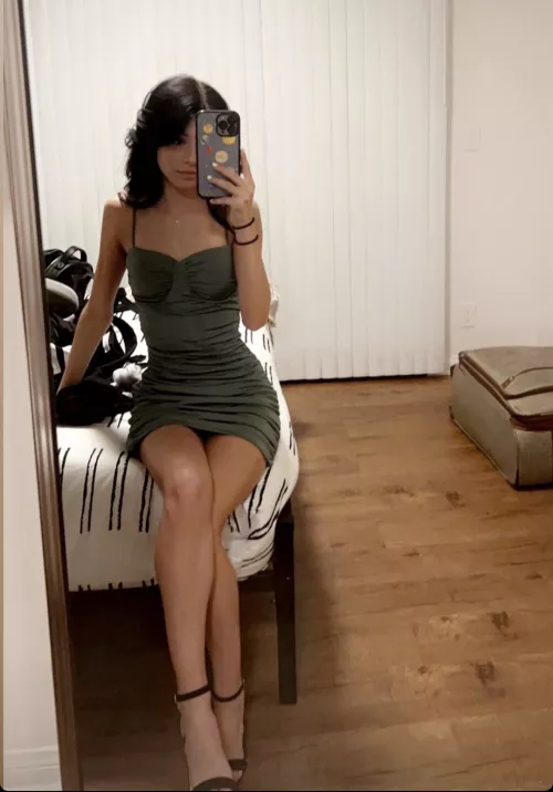 The dess she's wearing for her date