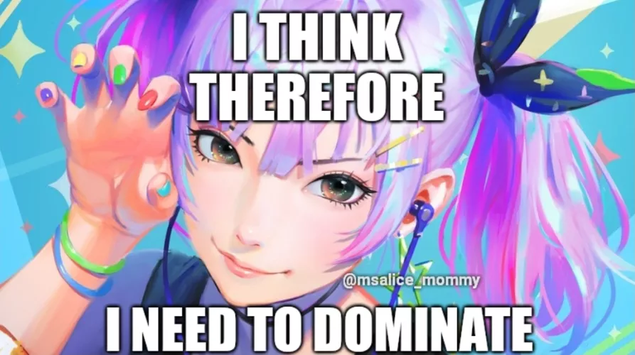 The domme girl motto for yall✊😩💜✨