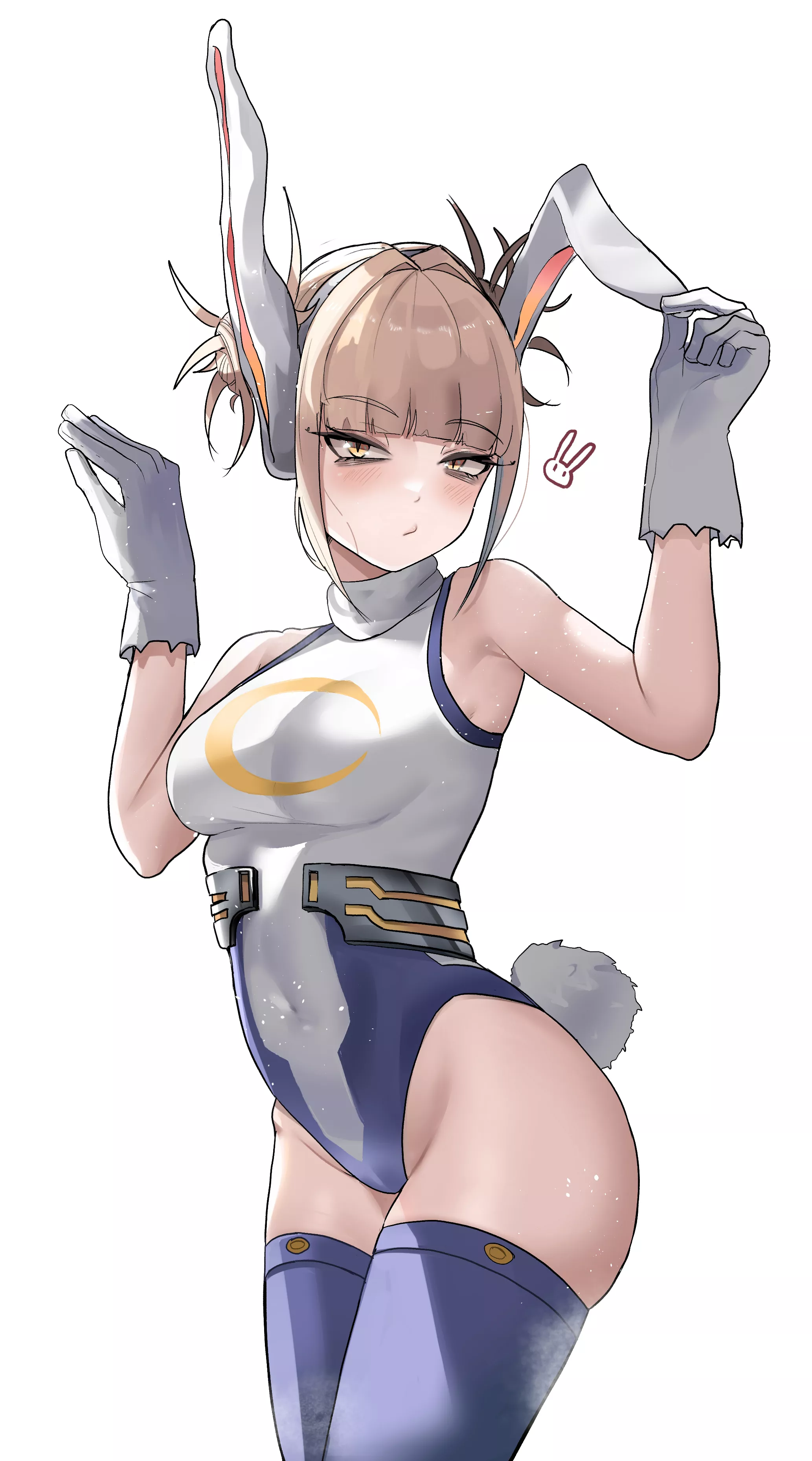 Toga in Mirko's costume (zd / @zz623723) [My Hero Academia]