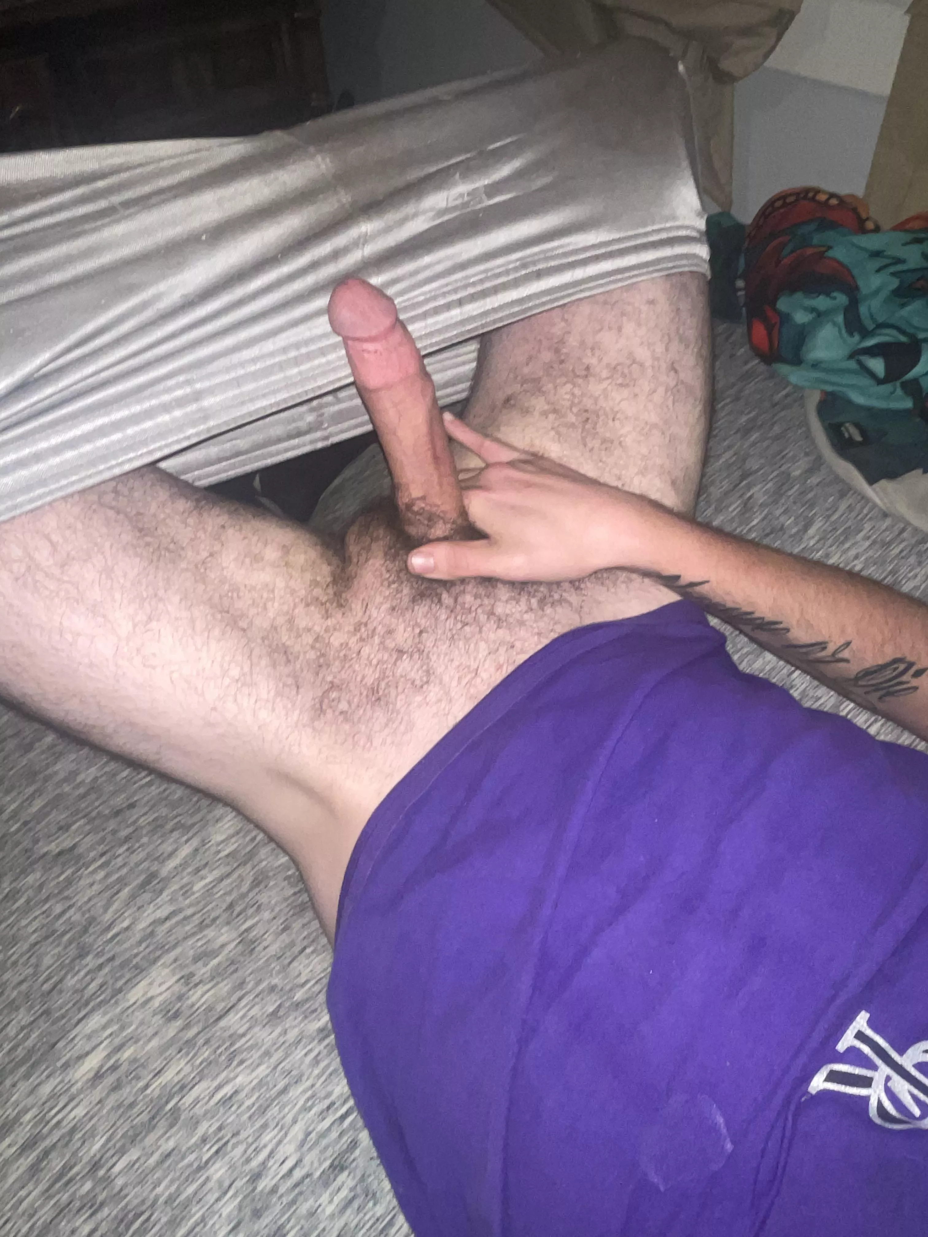 Waiting for you to choke on it