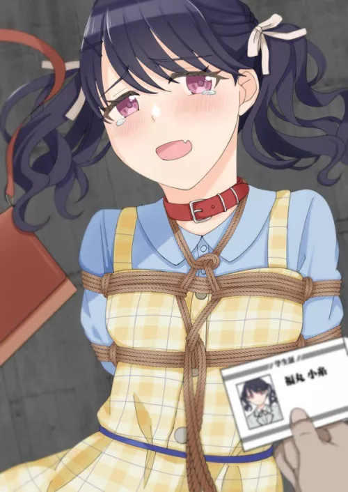 Yep, this was the right girl. Let's get her gagged before putting her in the van.